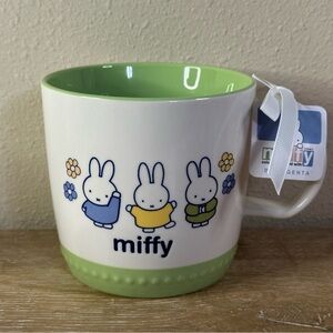 Miffy By Magenta Light Green Trio Miffy Mug In Spring